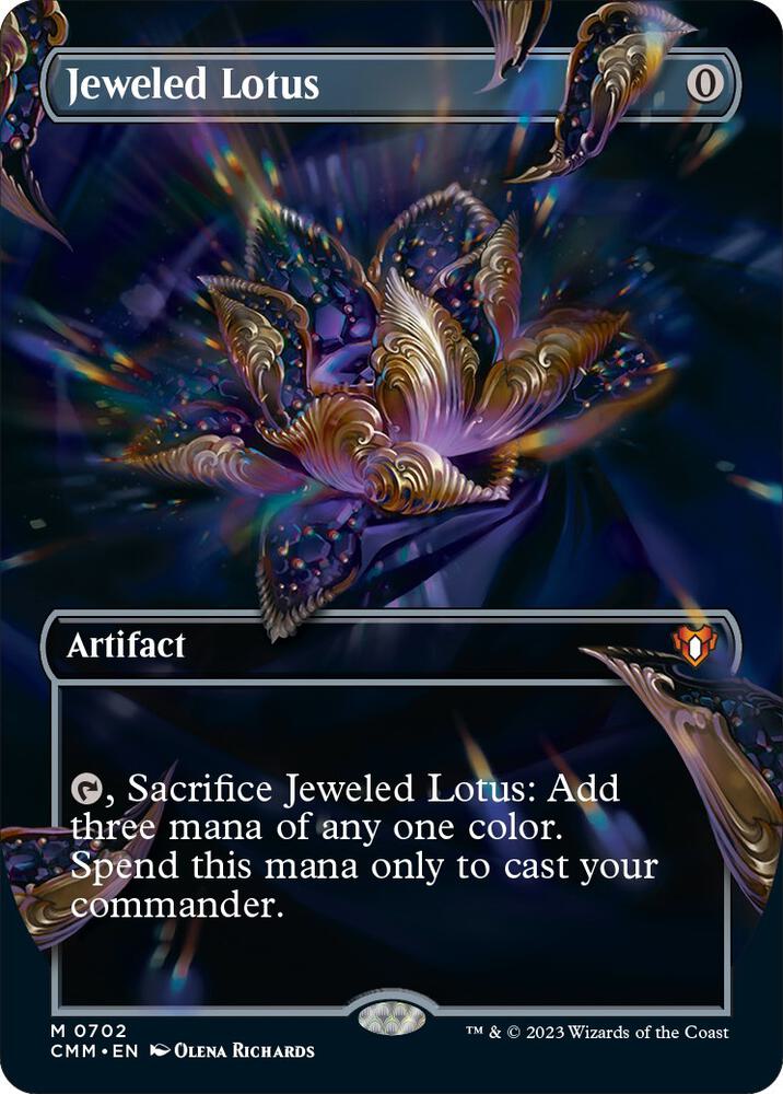Jeweled Lotus (Borderless) card image