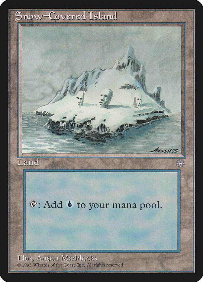 Snow-Covered Island card image