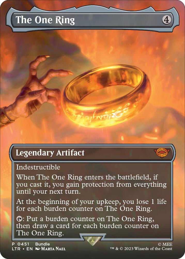 The One Ring (Borderless) (LTR Bundle) card image