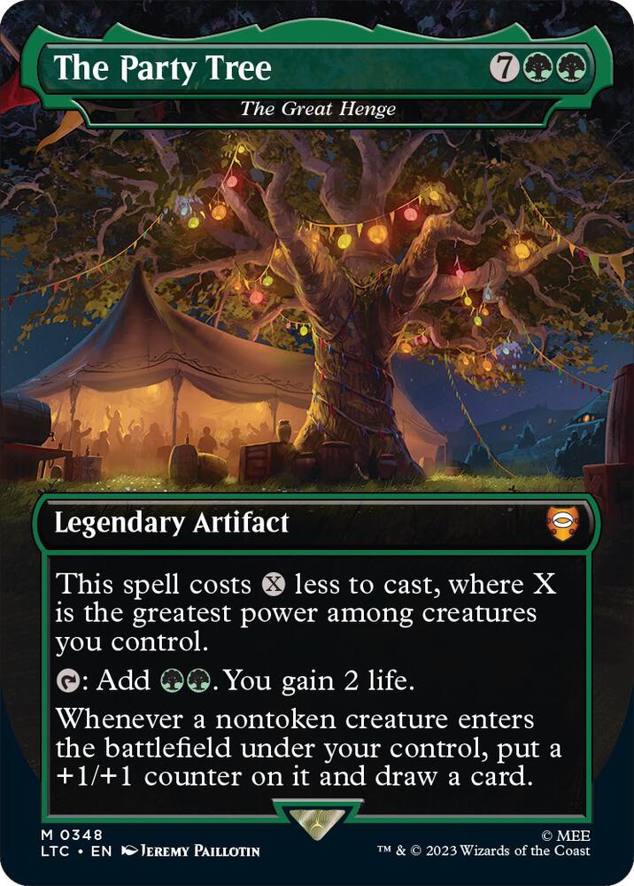 The Party Tree - The Great Henge (Borderless) card image