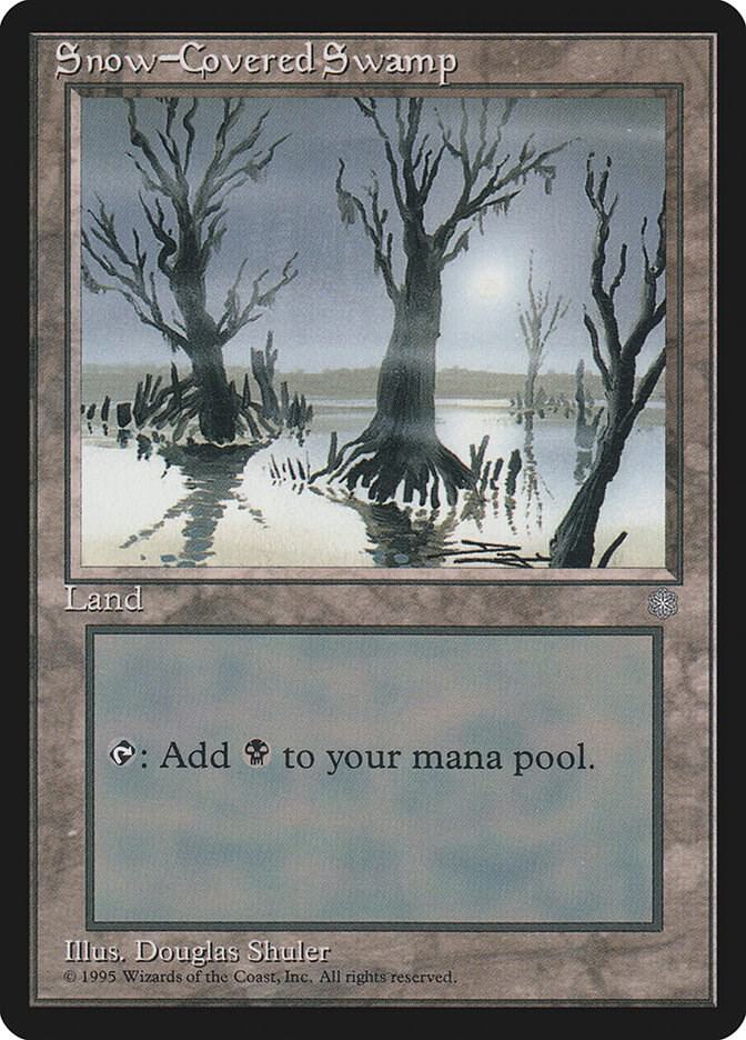 Snow-Covered Swamp card image
