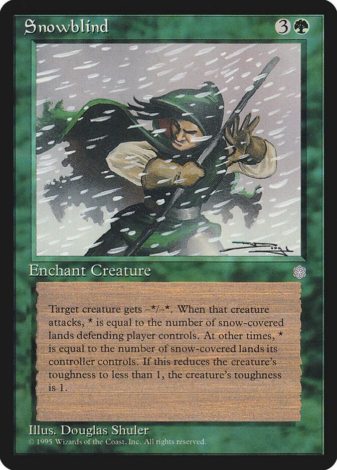 Snowblind card image