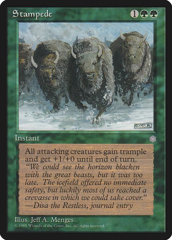 Stampede card image