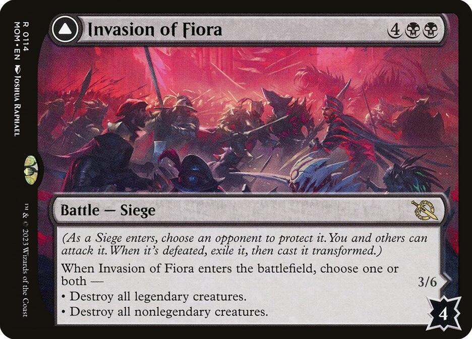 Invasion of Fiora card image