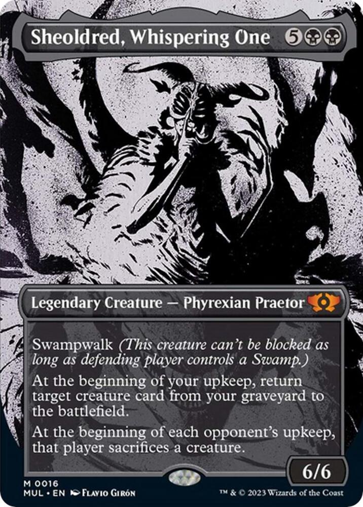 Sheoldred, Whispering One card image