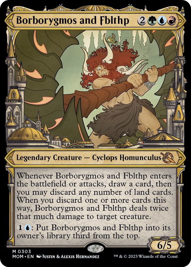 Borborygmos and Fblthp (Showcase) card image