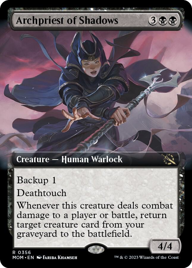 Archpriest of Shadows (Extended Art) card image