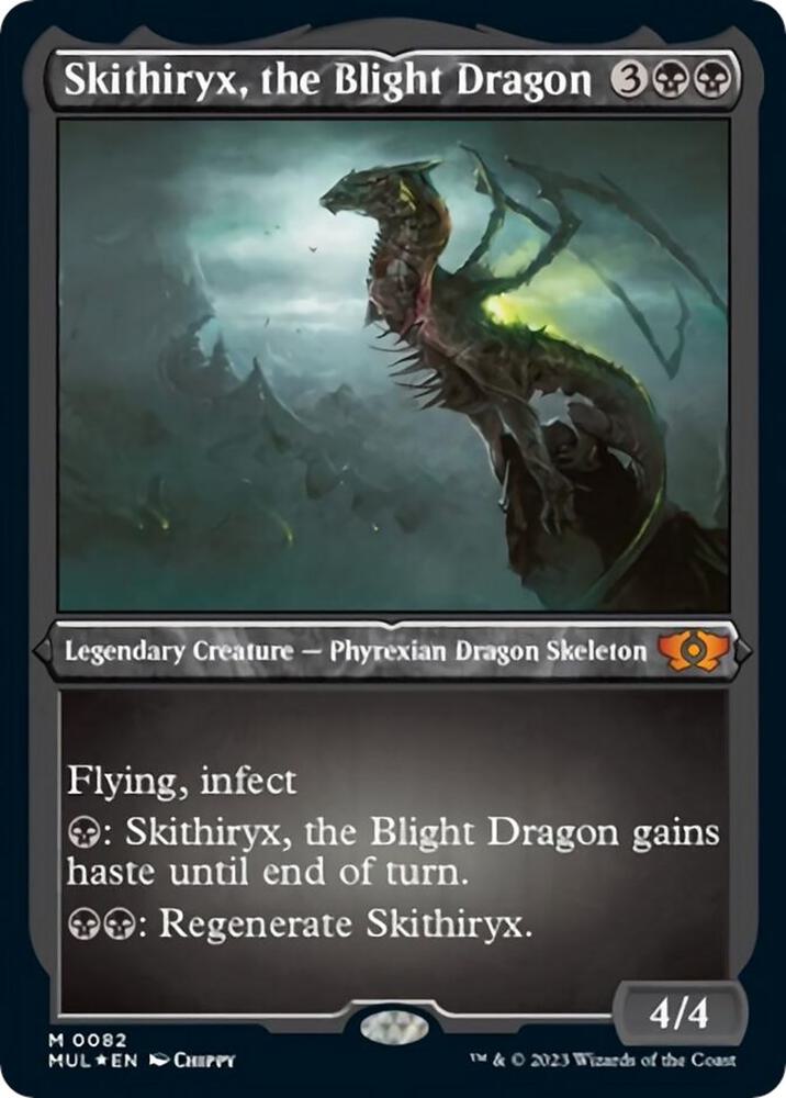 Skithiryx, the Blight Dragon (Foil Etched) card image