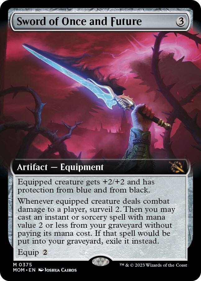 Sword of Once and Future (Extended Art) card image