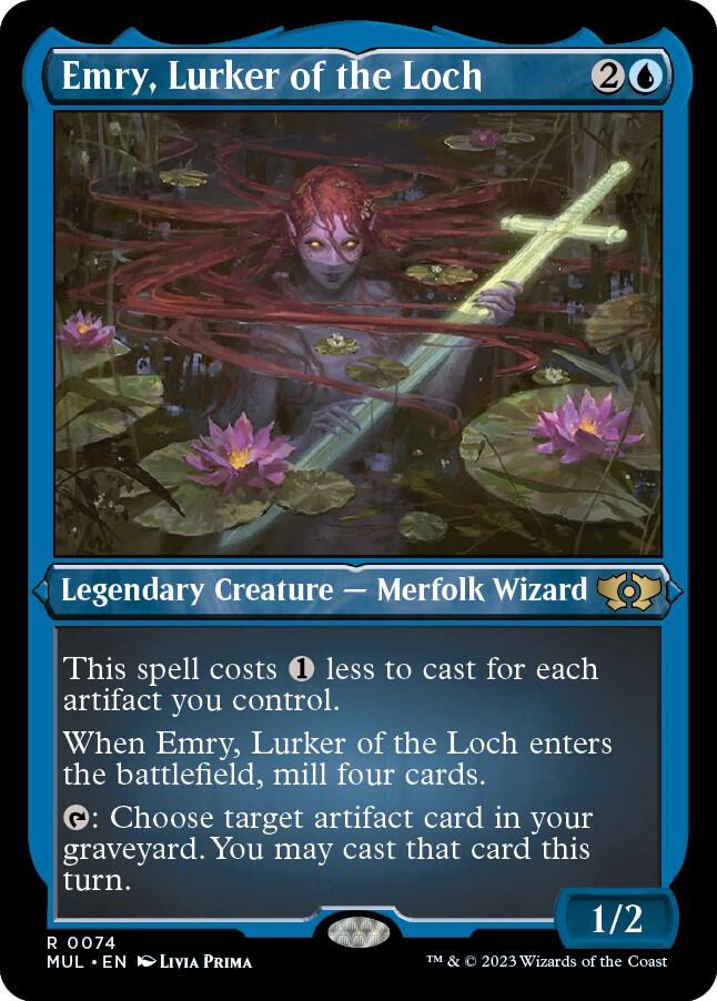 Emry, Lurker of the Loch (Foil Etched) card image