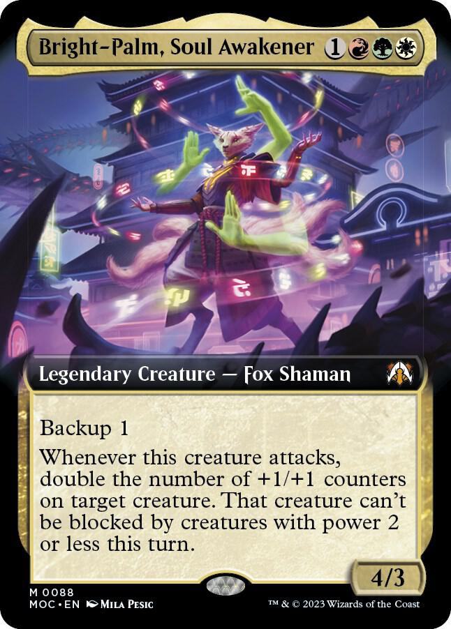 Bright-Palm, Soul Awakener (Extended Art) card image