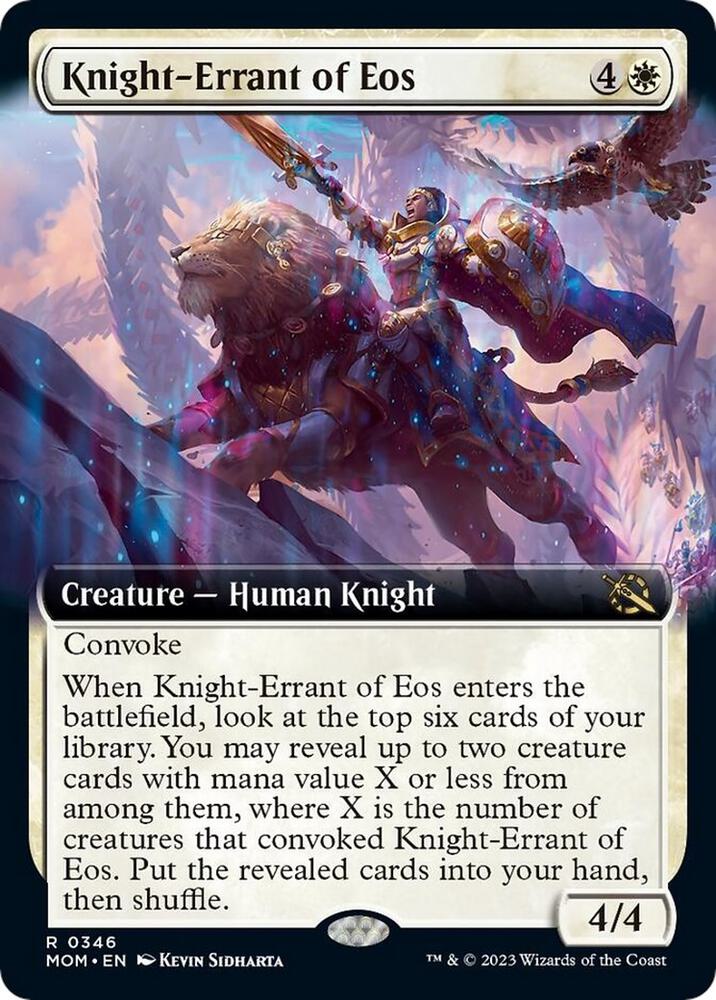 Knight-Errant of Eos (Extended Art) card image