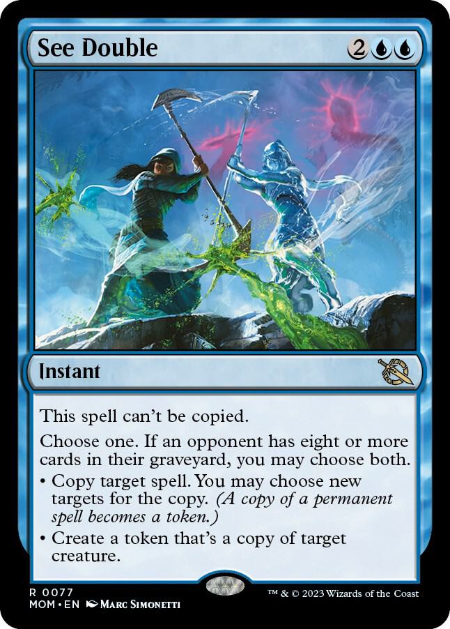 See Double card image
