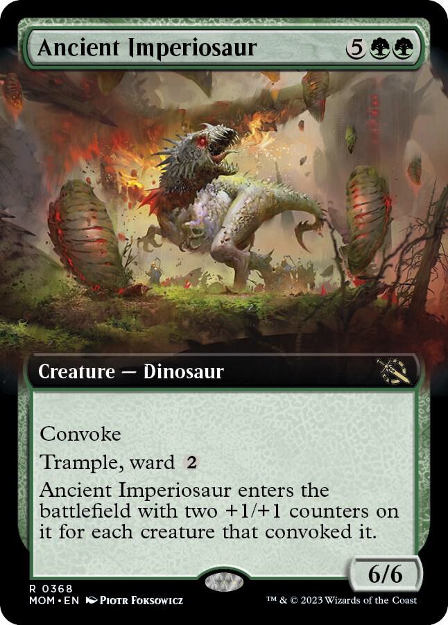 Ancient Imperiosaur (Extended Art) card image