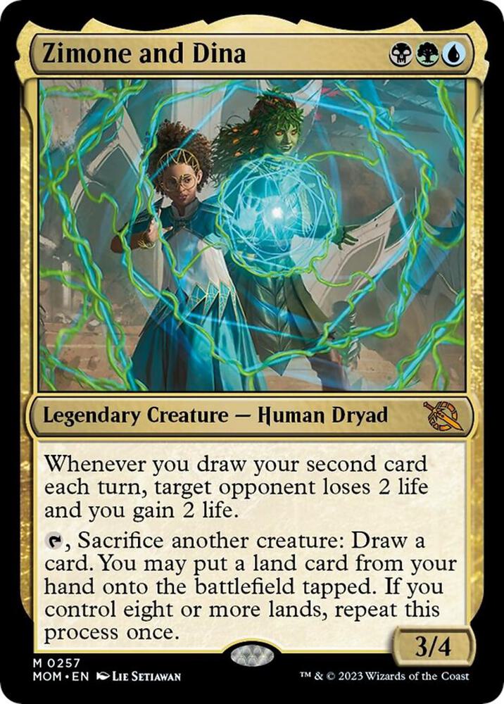 Zimone and Dina card image