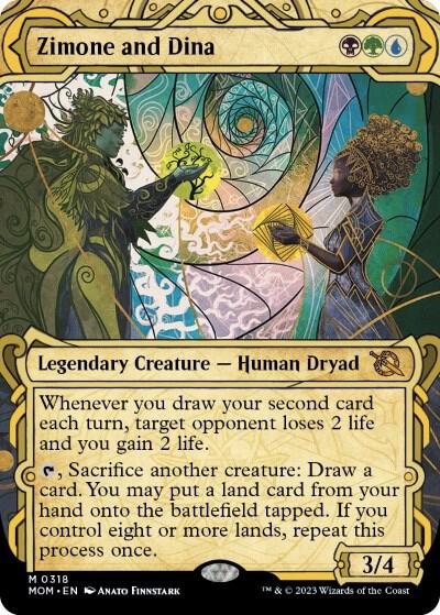 Zimone and Dina (Showcase) card image