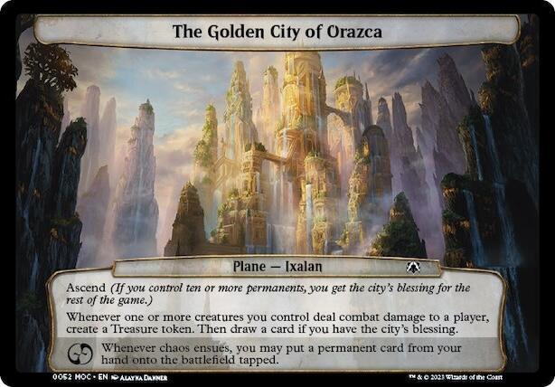 The Golden City of Orazca card image