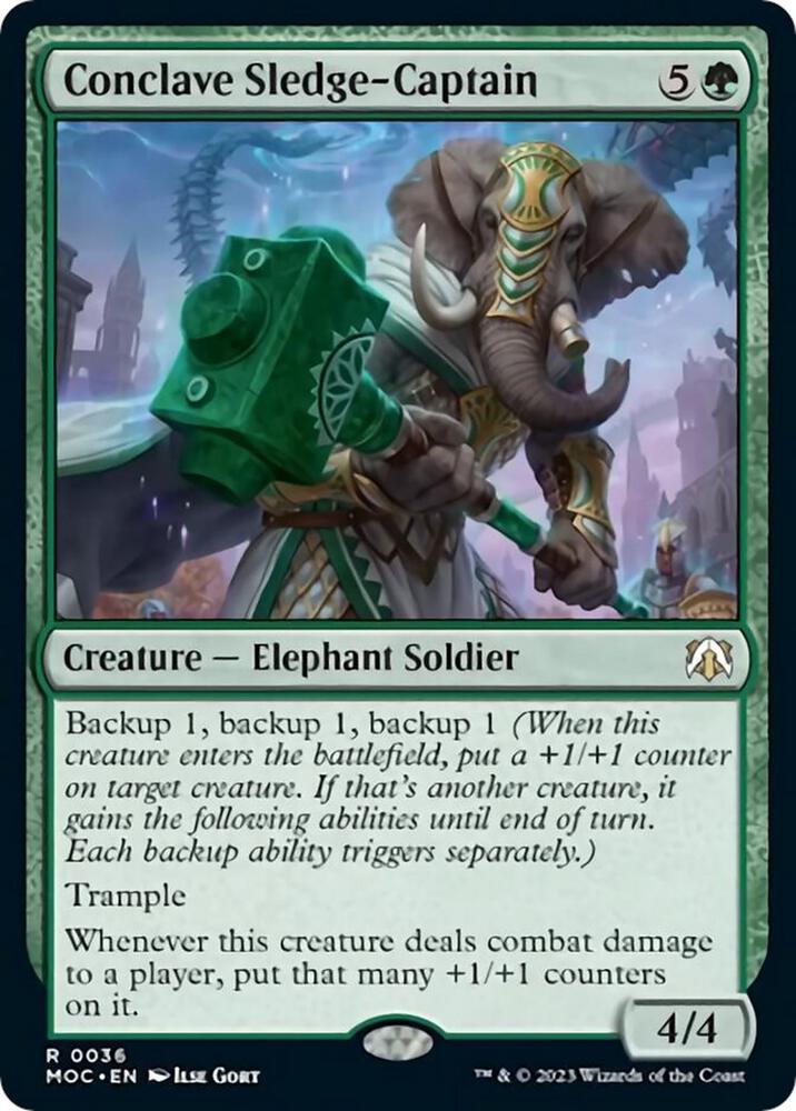Conclave Sledge-Captain card image