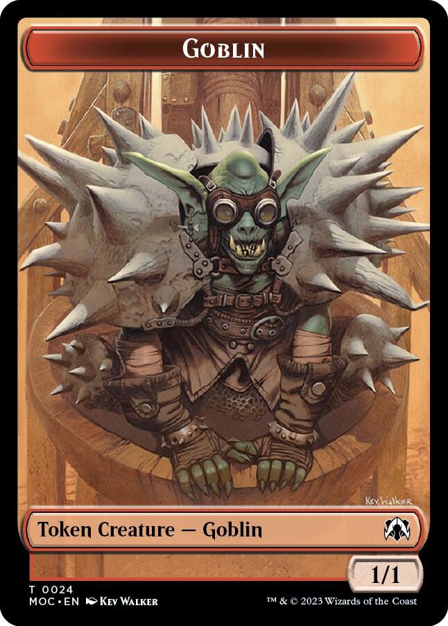 Goblin // Sliver Double-sided Token card image