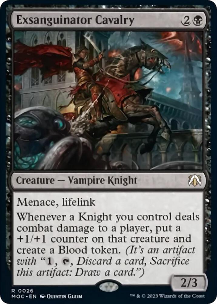 Exsanguinator Cavalry card image