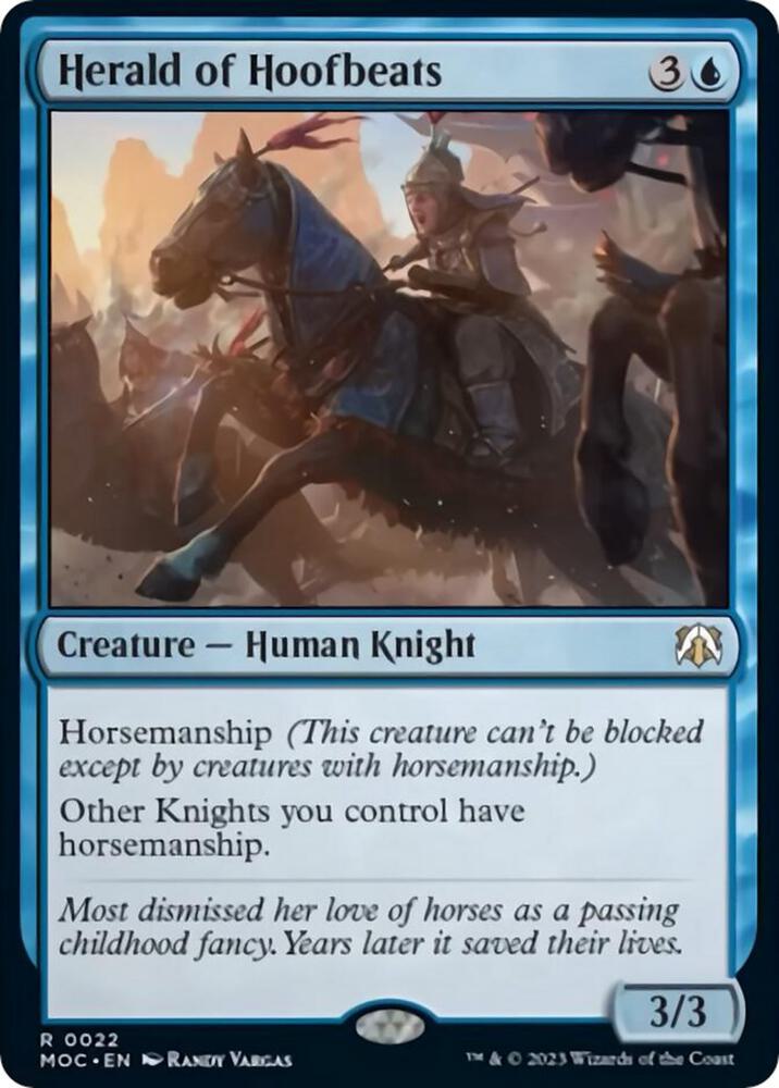 Herald of Hoofbeats card image