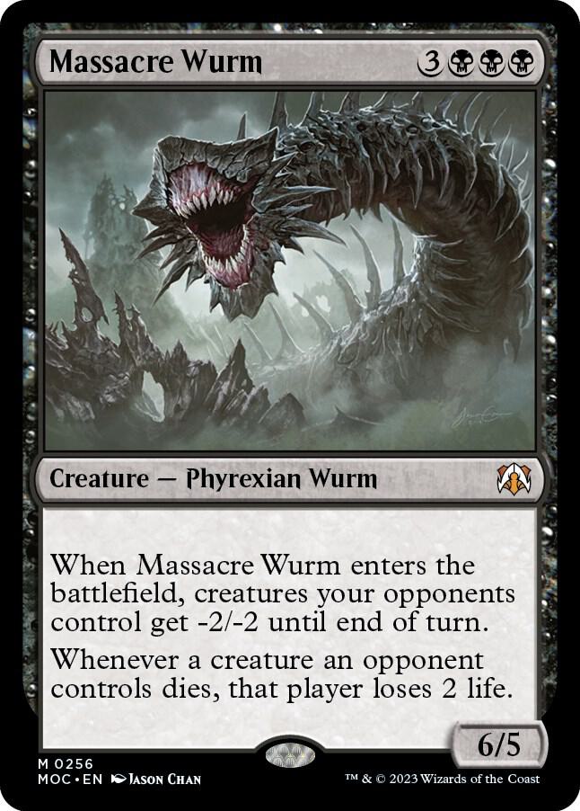 Massacre Wurm card image