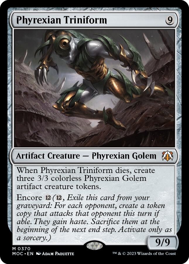 Phyrexian Triniform card image