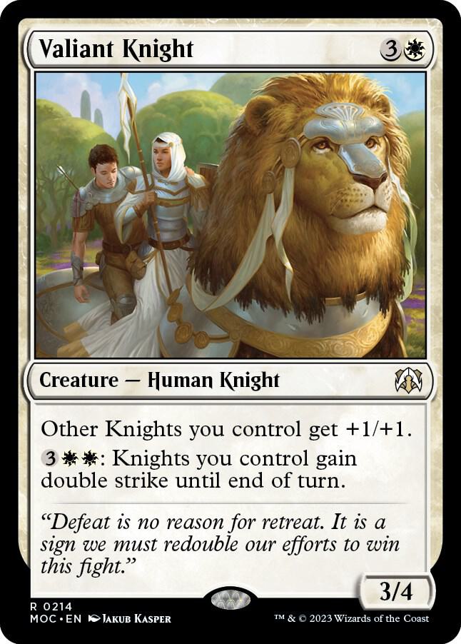 Valiant Knight card image