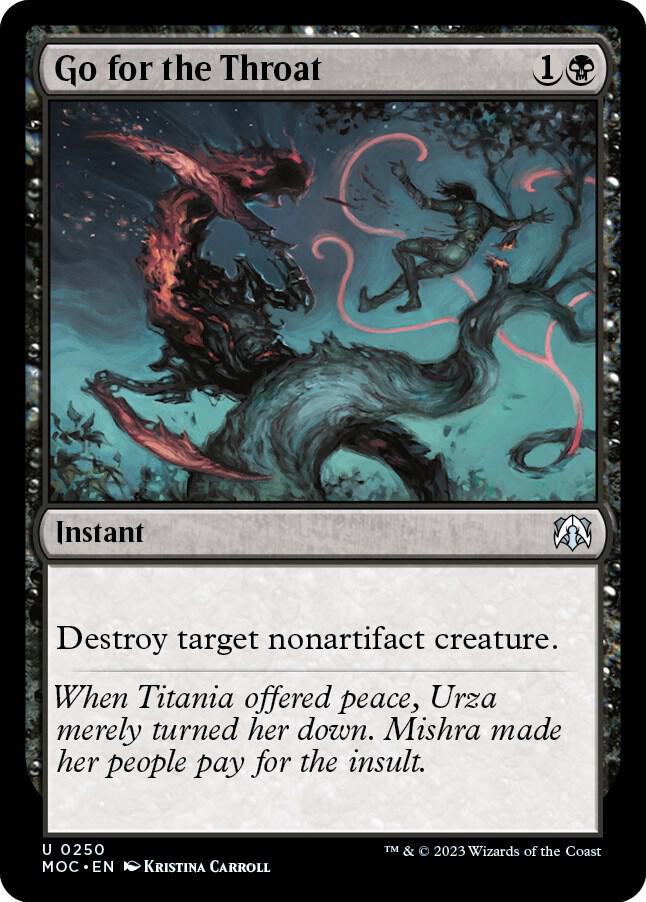 Go for the Throat card image
