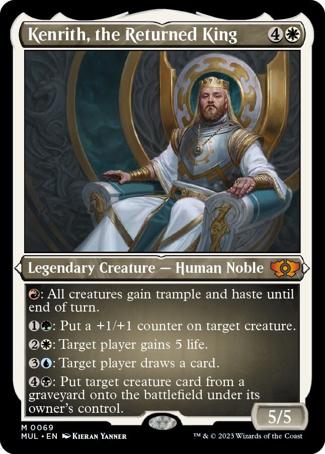Kenrith, the Returned King (Foil Etched) card image