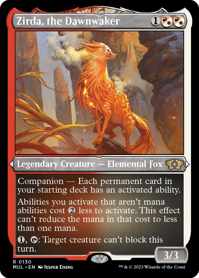 Zirda, the Dawnwaker (Foil Etched) card image