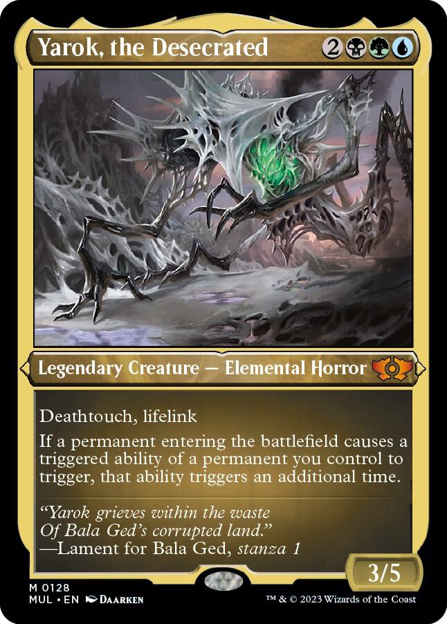 Yarok, the Desecrated (Foil Etched) card image
