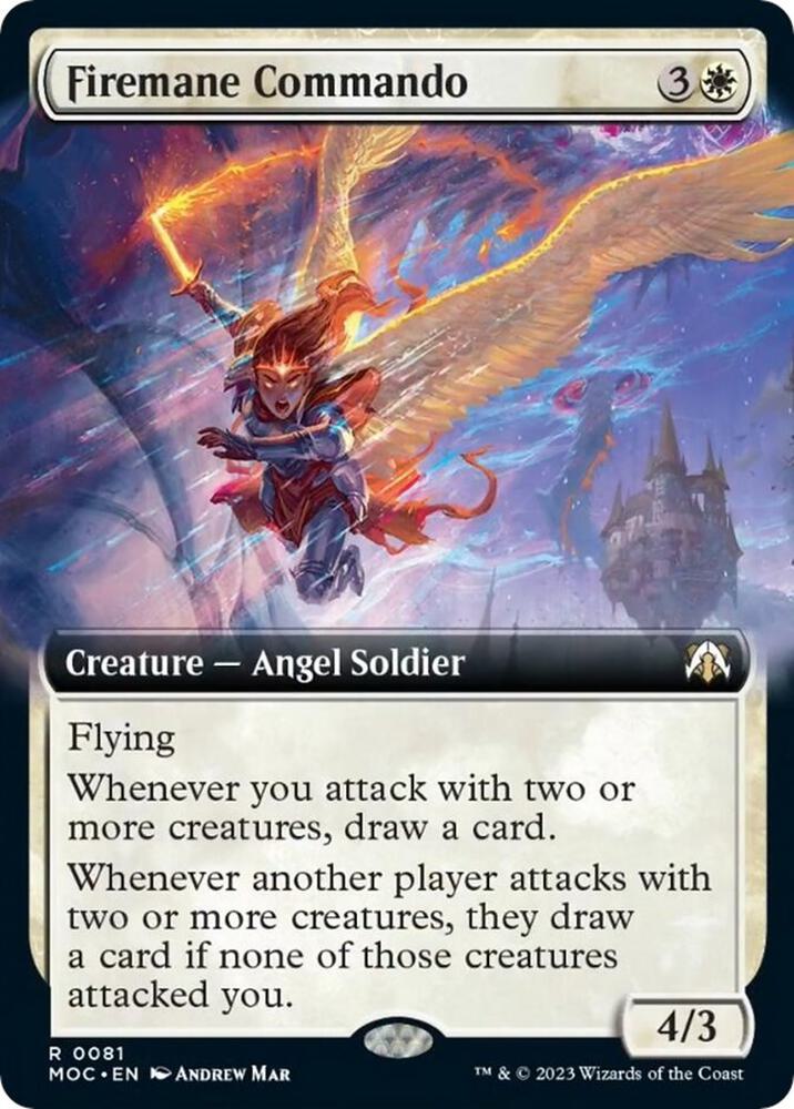 Firemane Commando (Extended Art) card image