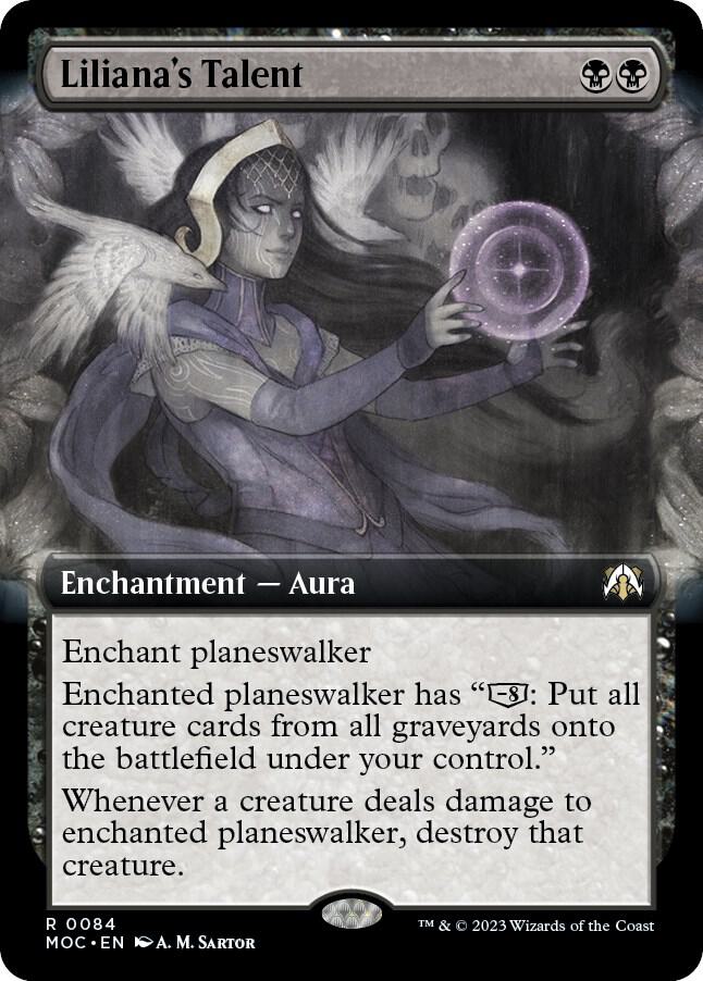 Liliana's Talent (Extended Art) card image