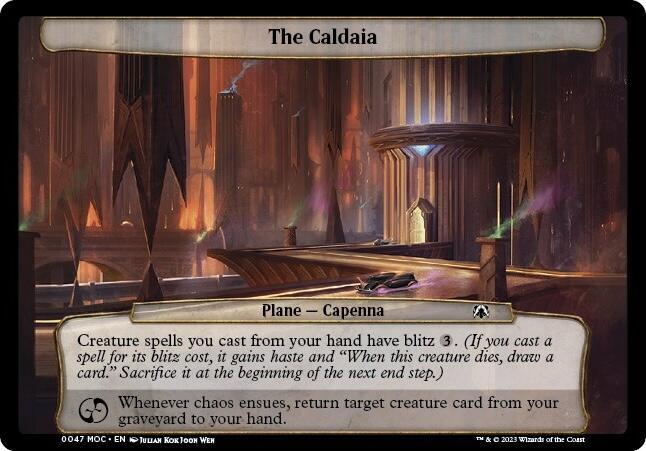The Caldaia card image
