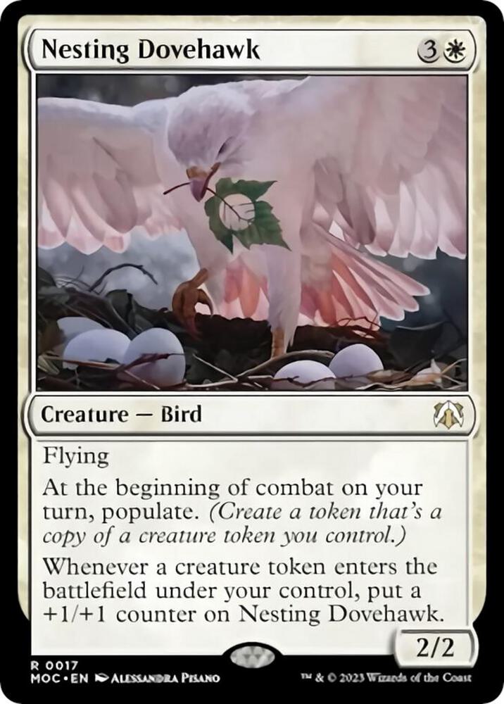 Nesting Dovehawk card image