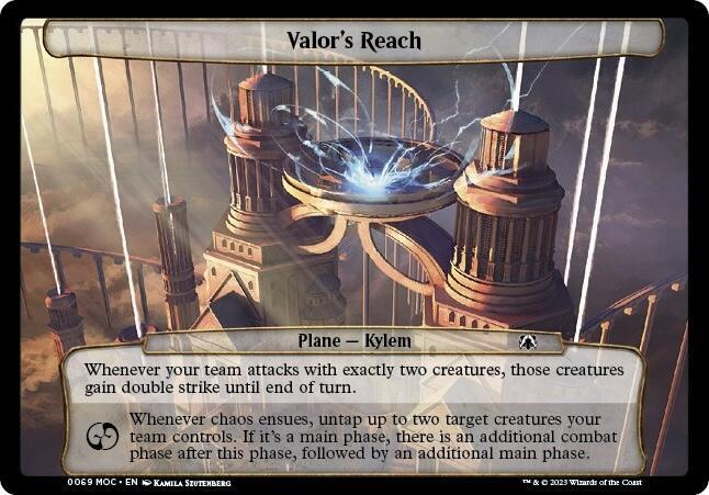 Valor's Reach card image