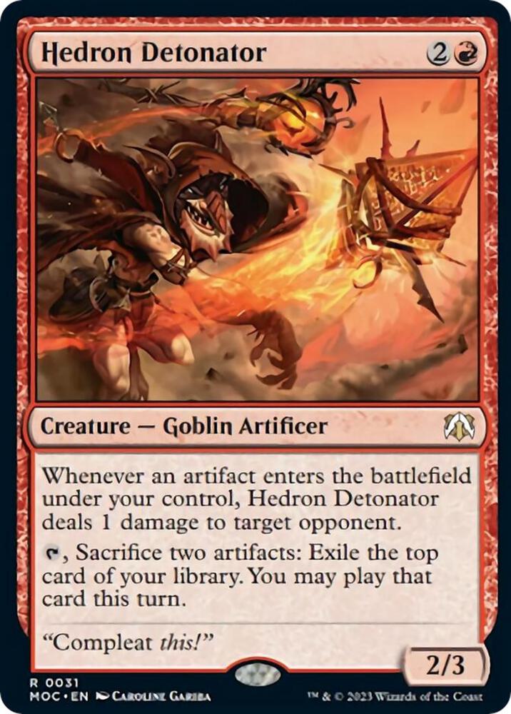 Hedron Detonator card image