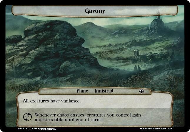 Gavony card image