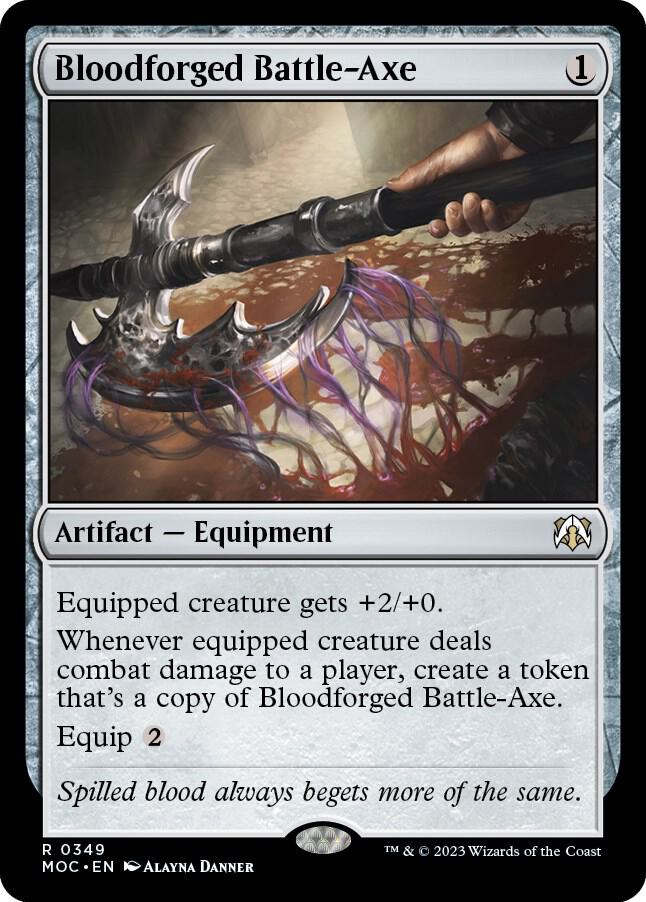 Bloodforged Battle-Axe card image