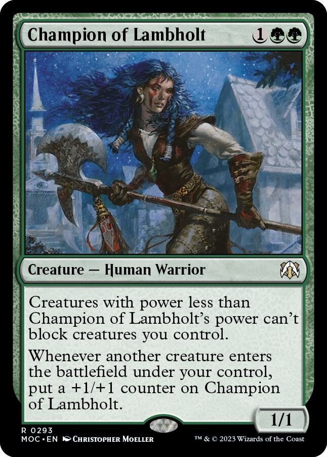 Champion of Lambholt card image