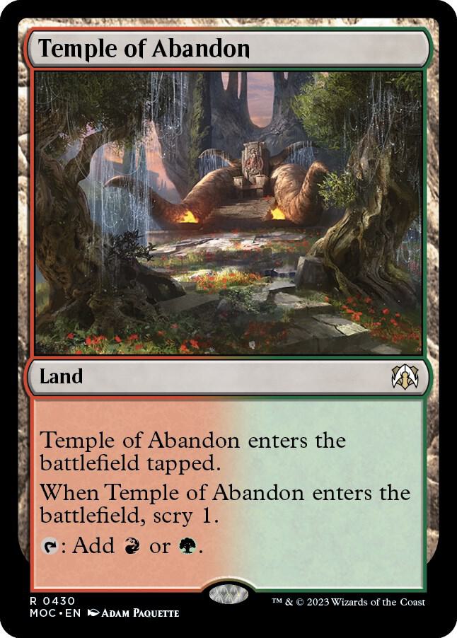 Temple of Abandon card image