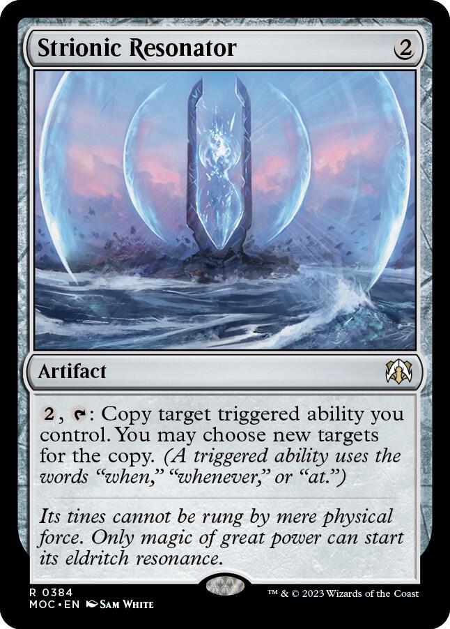 Strionic Resonator card image