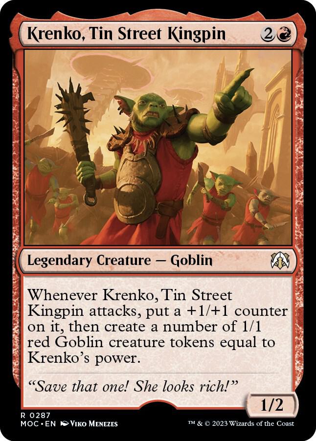 Krenko, Tin Street Kingpin card image