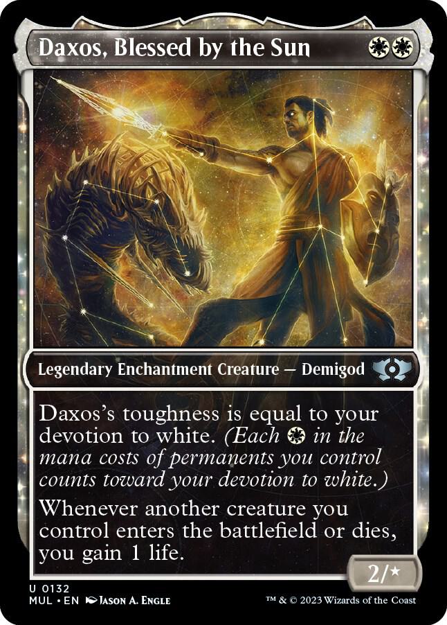Daxos, Blessed by the Sun (Halo Foil) card image