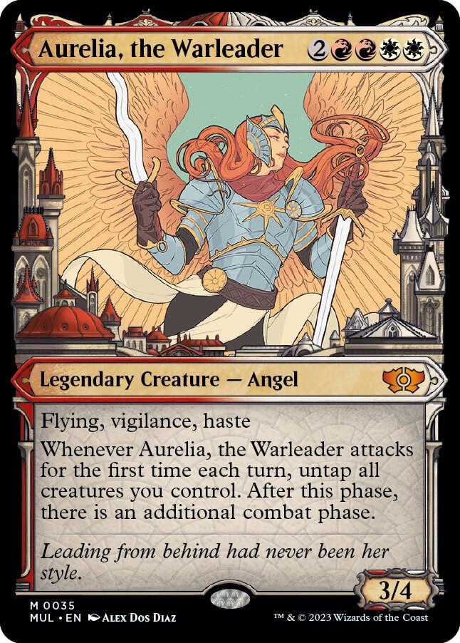 Aurelia, the Warleader card image