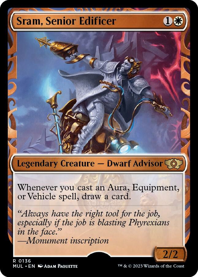 Sram, Senior Edificer (Halo Foil) card image