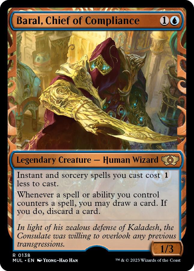Baral, Chief of Compliance (Halo Foil) card image