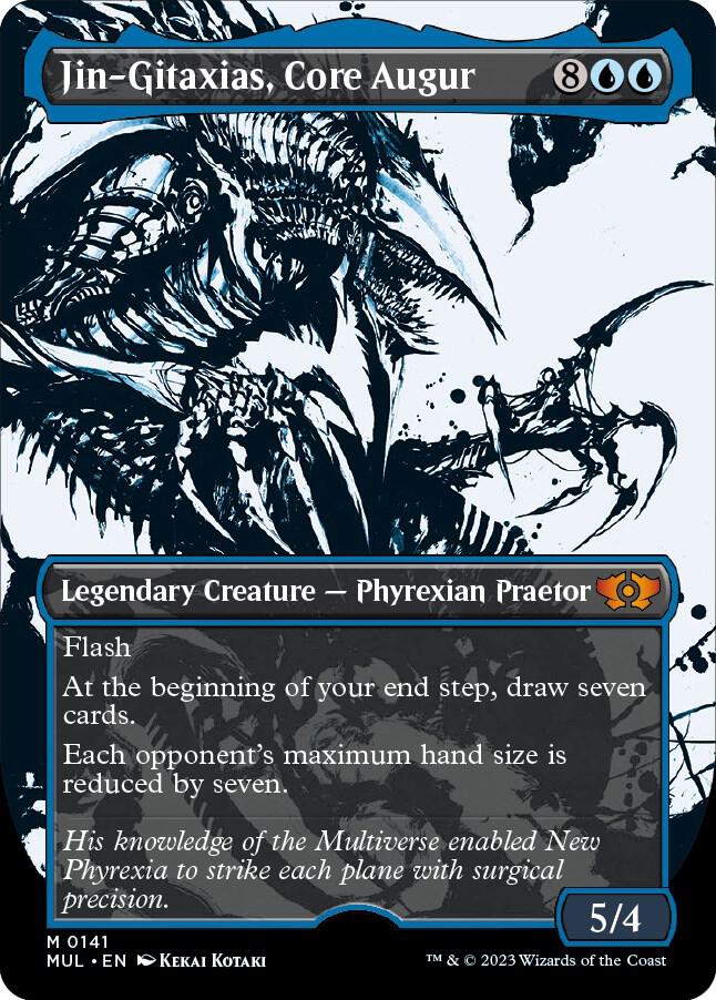 Jin-Gitaxias, Core Augur (Halo Foil) card image