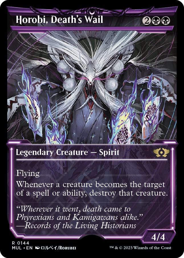 Horobi, Death's Wail (Halo Foil) card image